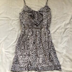 Size Large Leopard print dress.